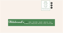 Desktop Screenshot of hildebrandtsrestaurant.com